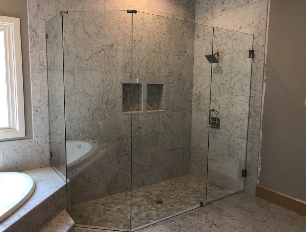 custom shower glass fort worth